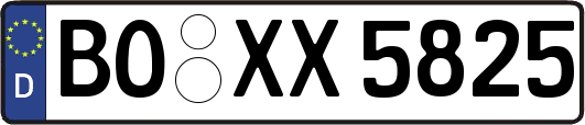 BO-XX5825