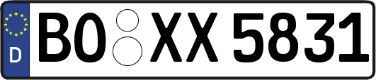 BO-XX5831