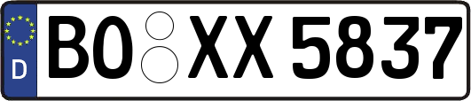 BO-XX5837