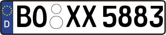 BO-XX5883