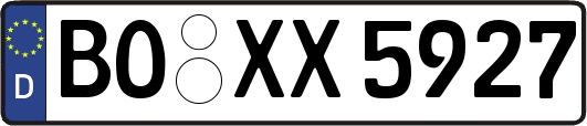 BO-XX5927