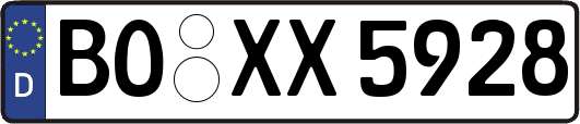 BO-XX5928
