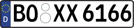 BO-XX6166