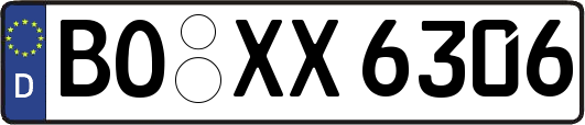BO-XX6306
