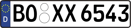 BO-XX6543