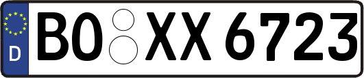 BO-XX6723
