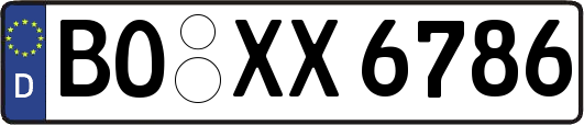 BO-XX6786
