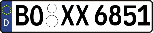 BO-XX6851