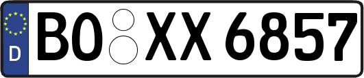 BO-XX6857