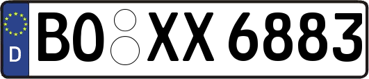 BO-XX6883
