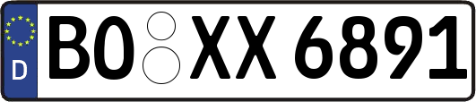 BO-XX6891