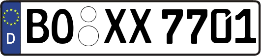 BO-XX7701