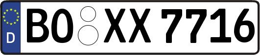 BO-XX7716