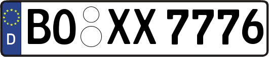 BO-XX7776