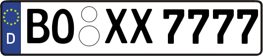 BO-XX7777