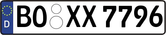 BO-XX7796