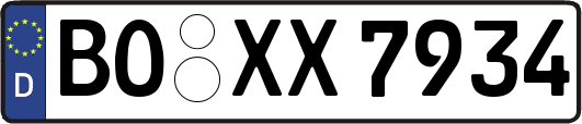 BO-XX7934