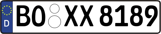 BO-XX8189