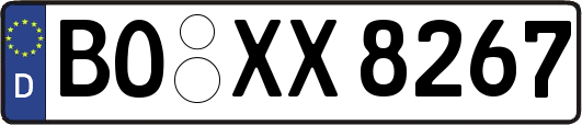 BO-XX8267