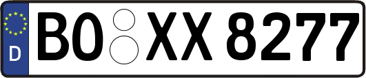 BO-XX8277