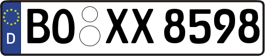 BO-XX8598