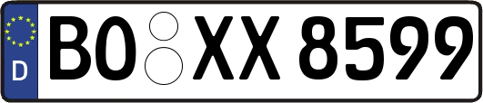 BO-XX8599