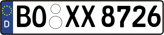 BO-XX8726
