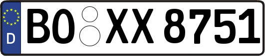 BO-XX8751