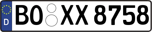 BO-XX8758