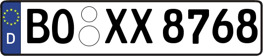BO-XX8768