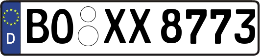 BO-XX8773