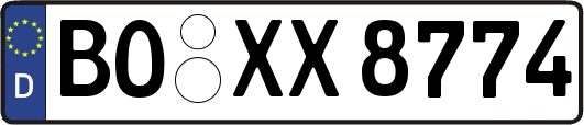 BO-XX8774