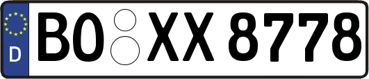 BO-XX8778