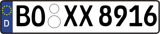 BO-XX8916