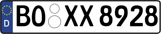 BO-XX8928