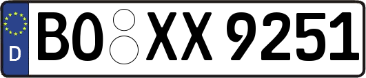BO-XX9251