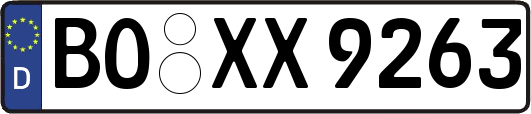 BO-XX9263