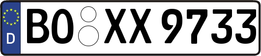 BO-XX9733