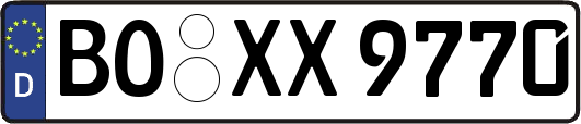 BO-XX9770
