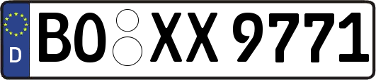 BO-XX9771