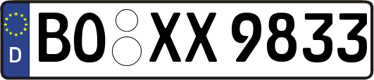 BO-XX9833