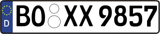 BO-XX9857