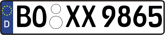 BO-XX9865