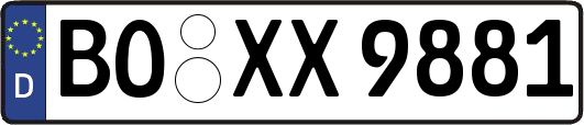 BO-XX9881