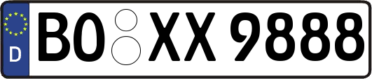 BO-XX9888