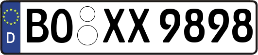BO-XX9898