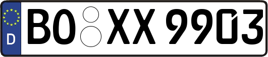 BO-XX9903