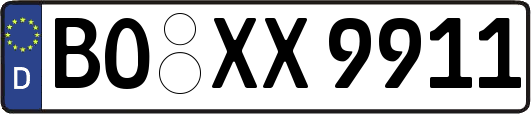 BO-XX9911