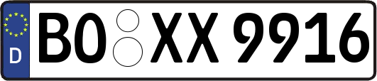 BO-XX9916