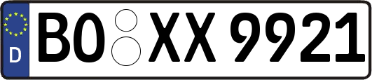 BO-XX9921